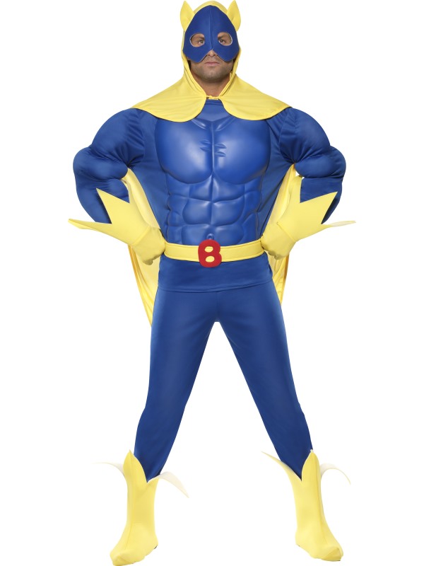 Bananaman Licensed Fancy Dress                         