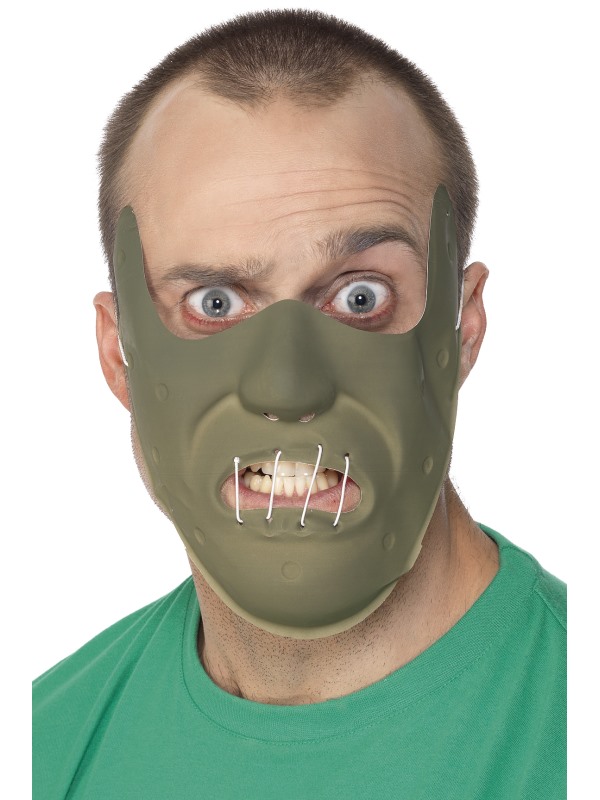 Adult PVC Restraint Horror Mask