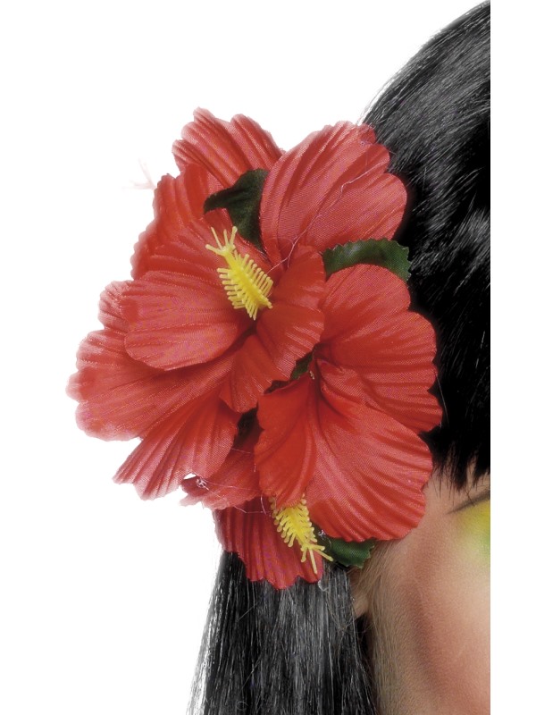 Hawaiian Flower Hair Clip