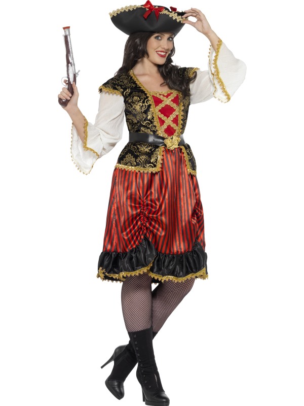 Curves Pirate Lady Costume