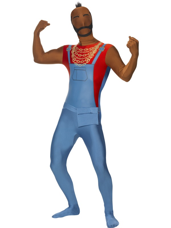 Mr T Second Skin Suit Costume