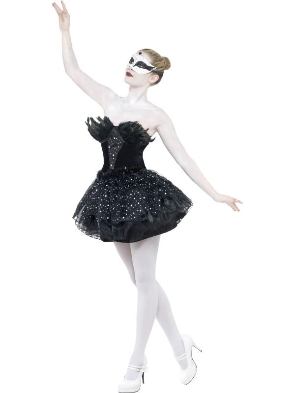 Gothic Swan Masquerade Costume