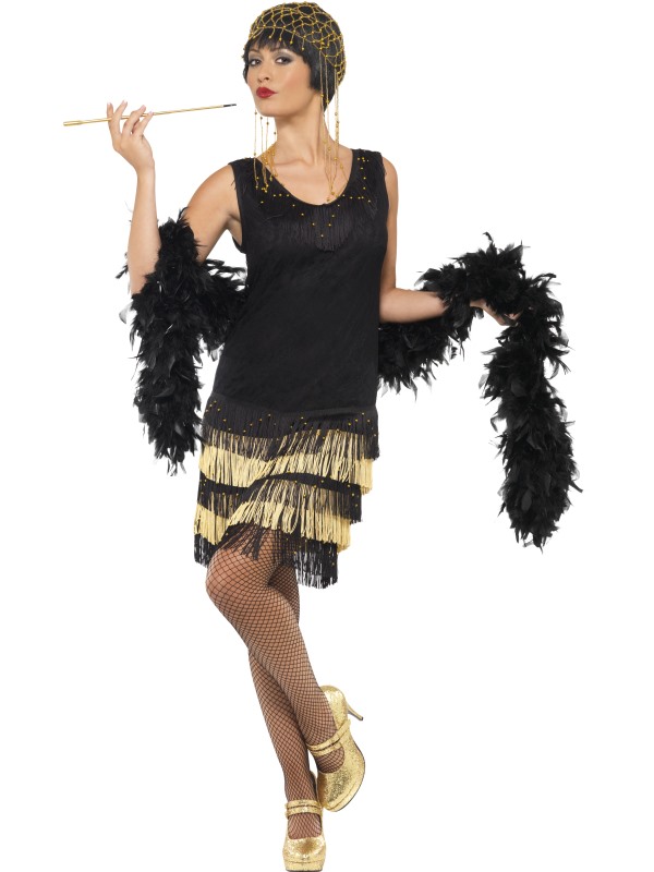 1920s Fringed Flapper Costume