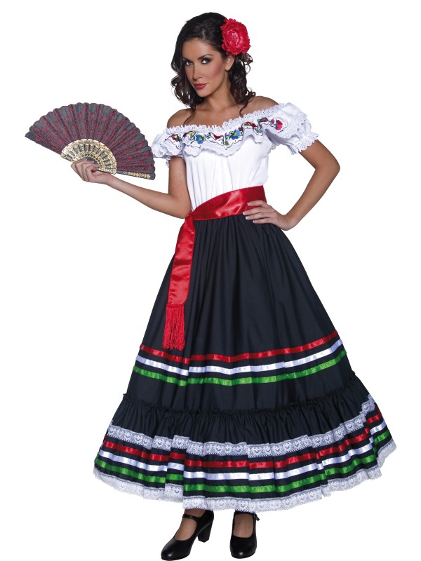 Deluxe Authentic Western Sexy Senorita Costume