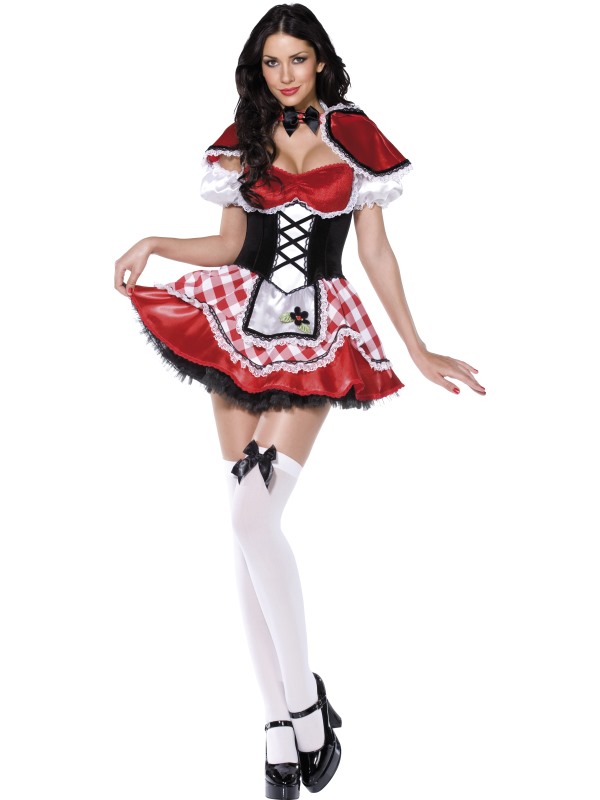 Fever Deluxe Red Riding Hood Costume