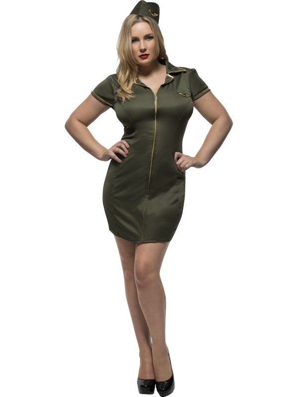 Fever Curves Army Costume