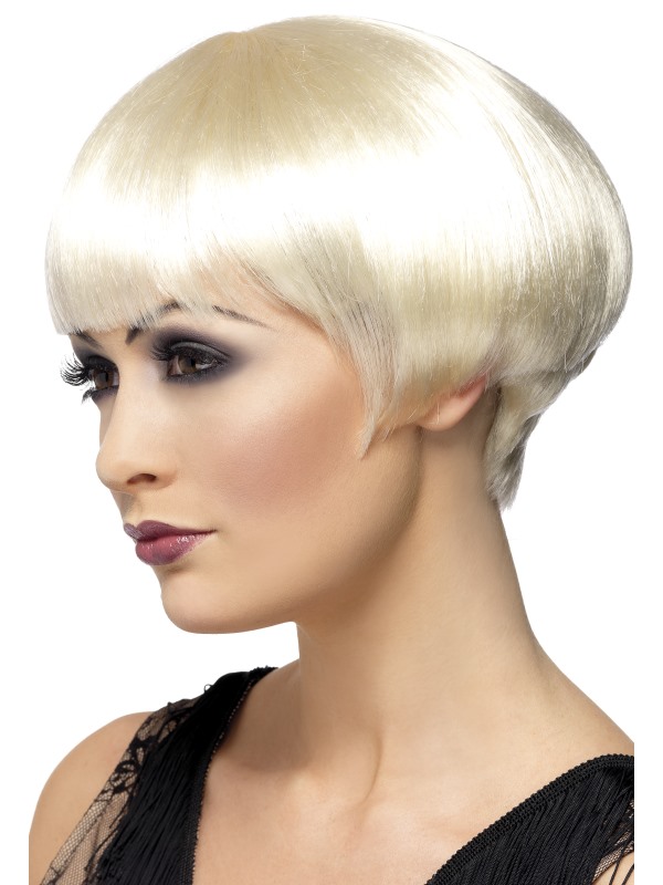 20s Flapper Bob Wig