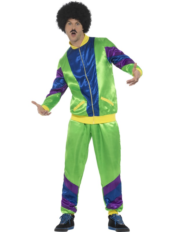 80s Height of Fashion Shell Suit Costume, Male