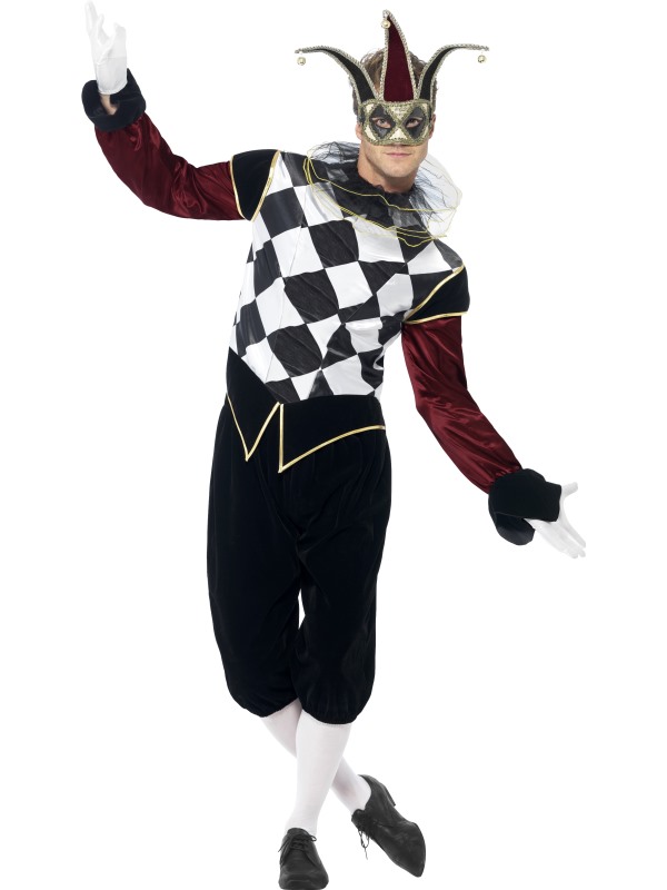 Gothic Venetian Harlequin Costume