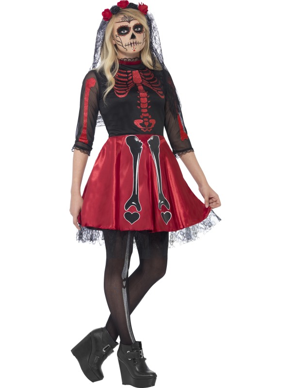 Day Of The Dead Diva Costume