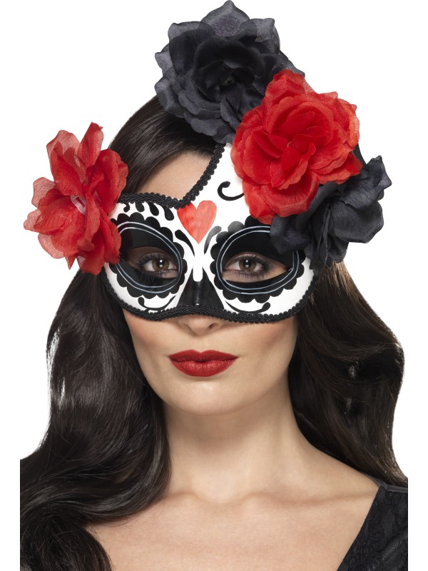 Day of the Dead Crescent Eyemask