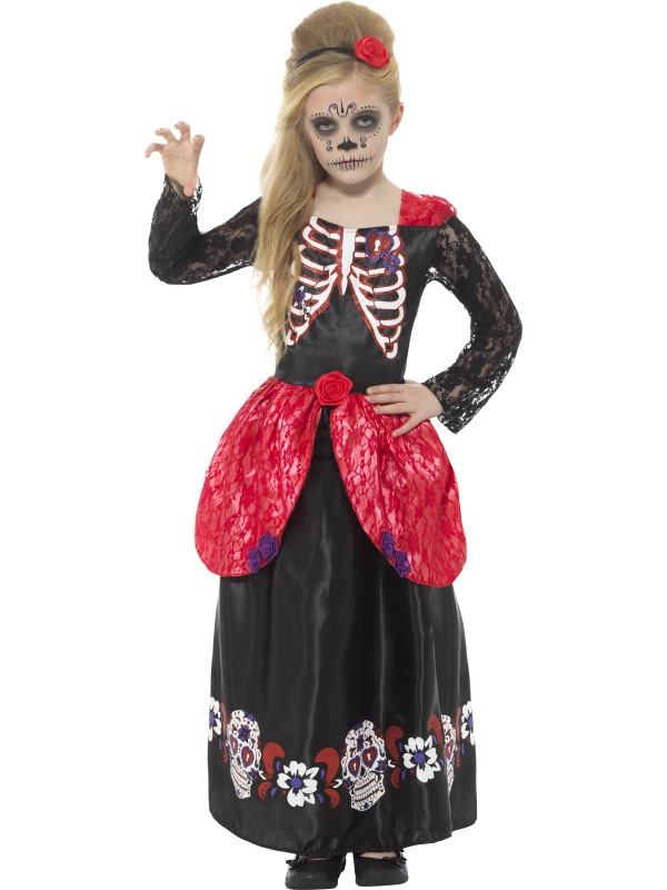 Deluxe Day of the Dead Girl Costume