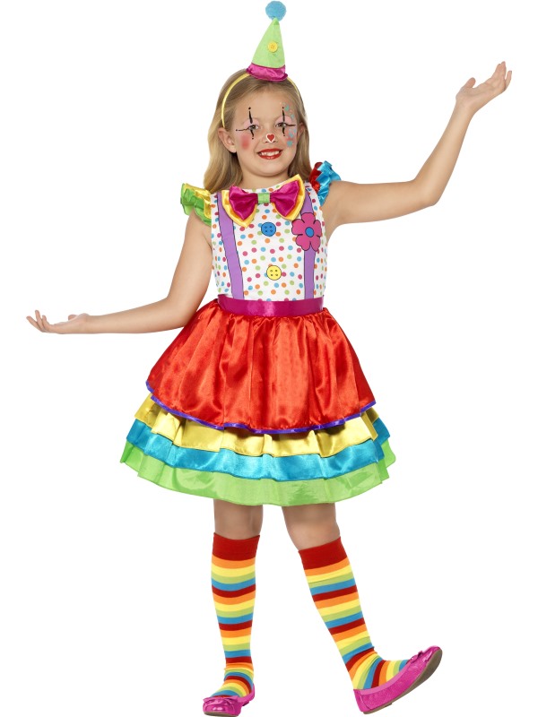 Deluxe Clown Girl Costume