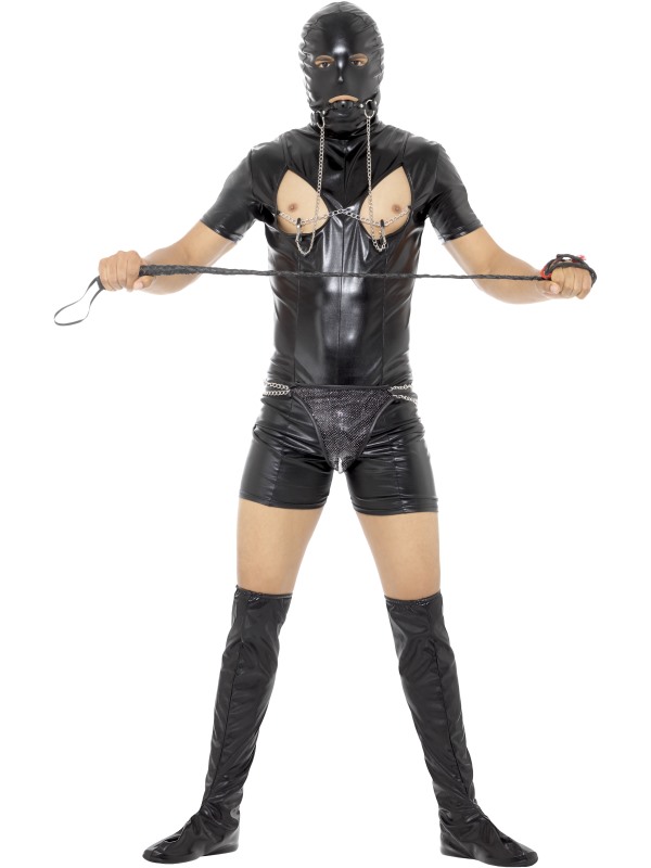 Bondage Gimp Costume with Bodysuit