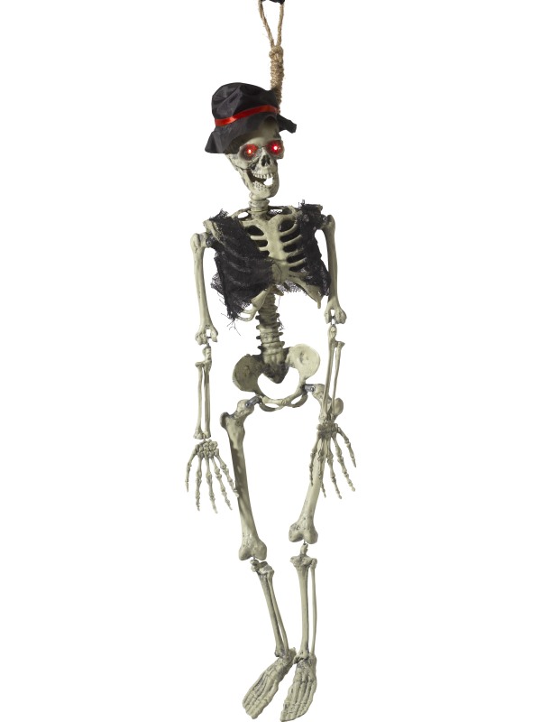 Animated Hanging Groom Skeleton Decoration