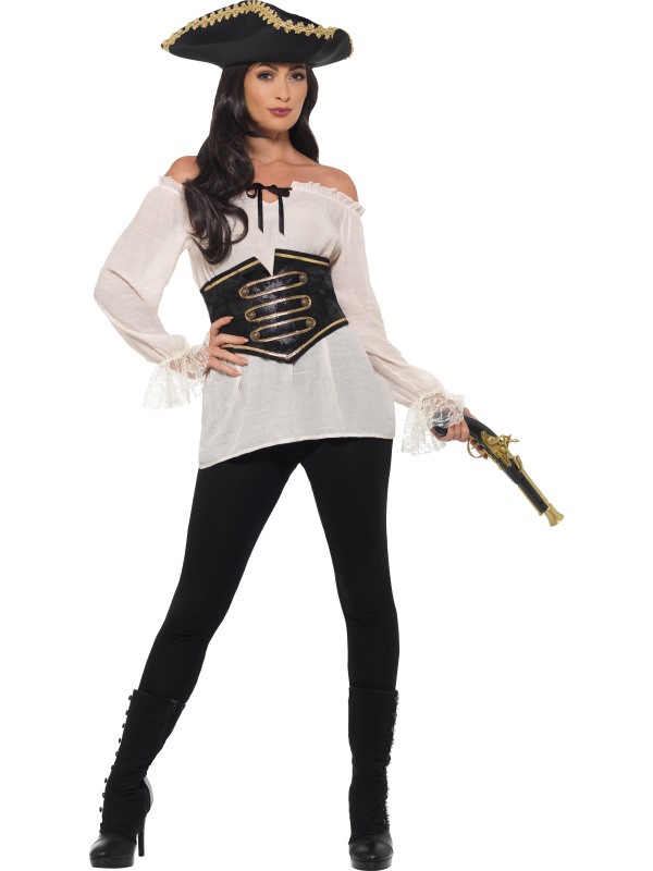 Deluxe Pirate Shirt, Ladies