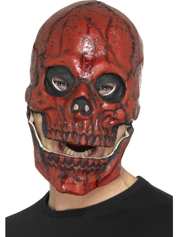 Blood Skull Mask, Foam Latex