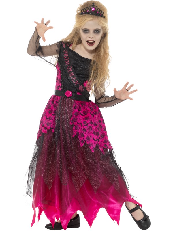 Deluxe Gothic Prom Queen Costume