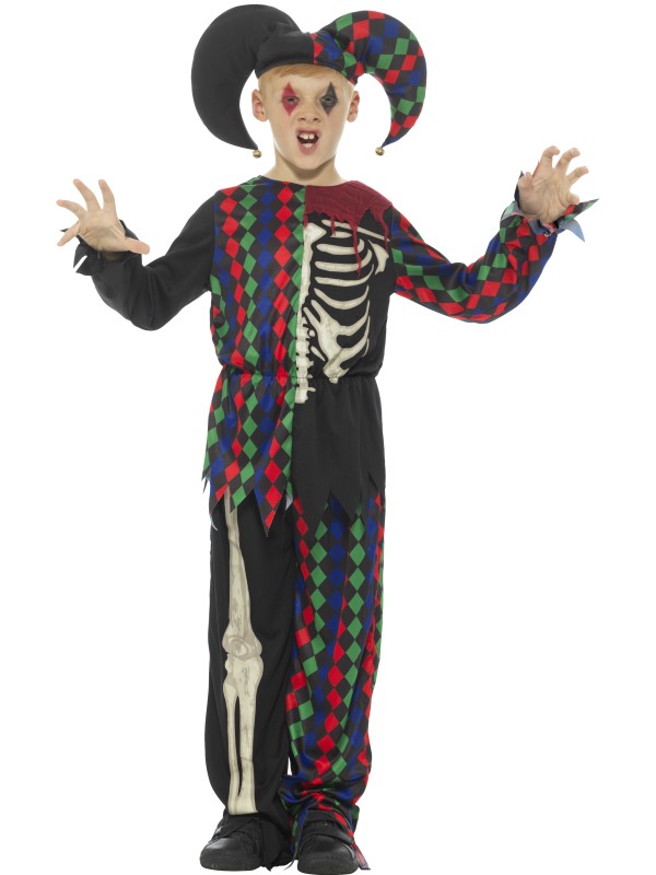 Skeleton Jester Costume