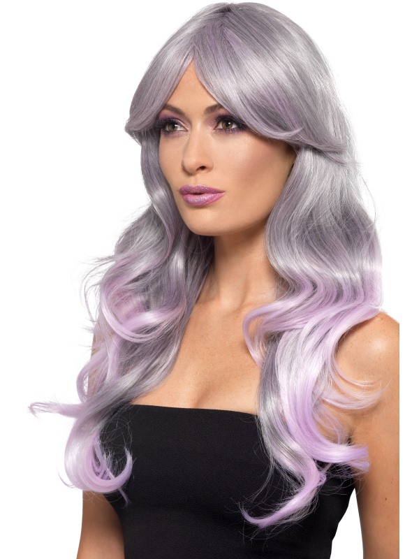 Fashion Ombre Wig, Wavy, Long