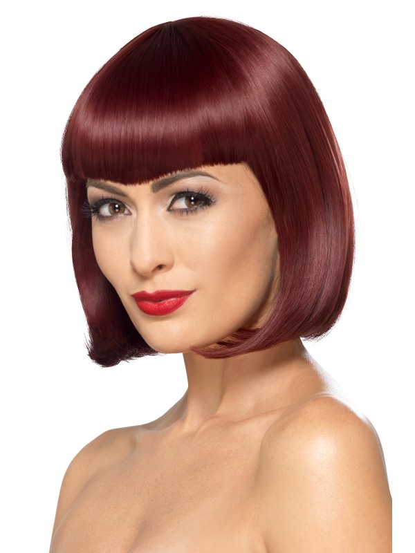 Deluxe Bob Wig With Shaped Fringe