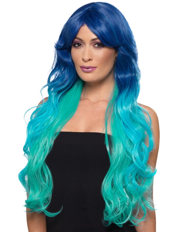 Fashion Mermaid Wig, Wavy, Extra Long