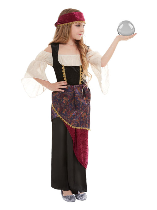 Deluxe Fortune Teller Costume, Multi-Coloured