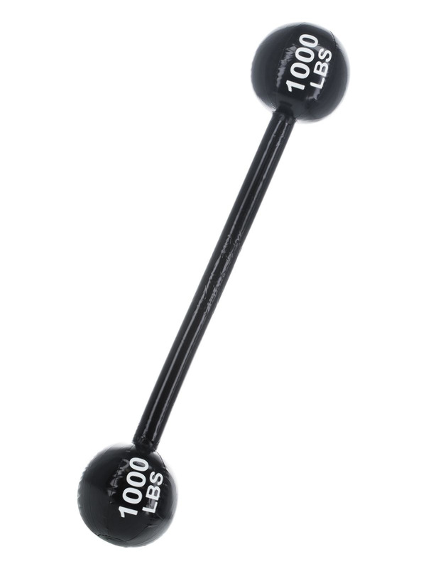 Inflatable Dumbbell, Black