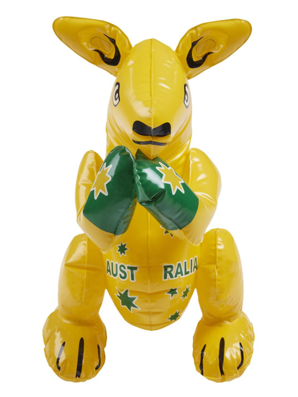 Inflatable Kangaroo, Yellow