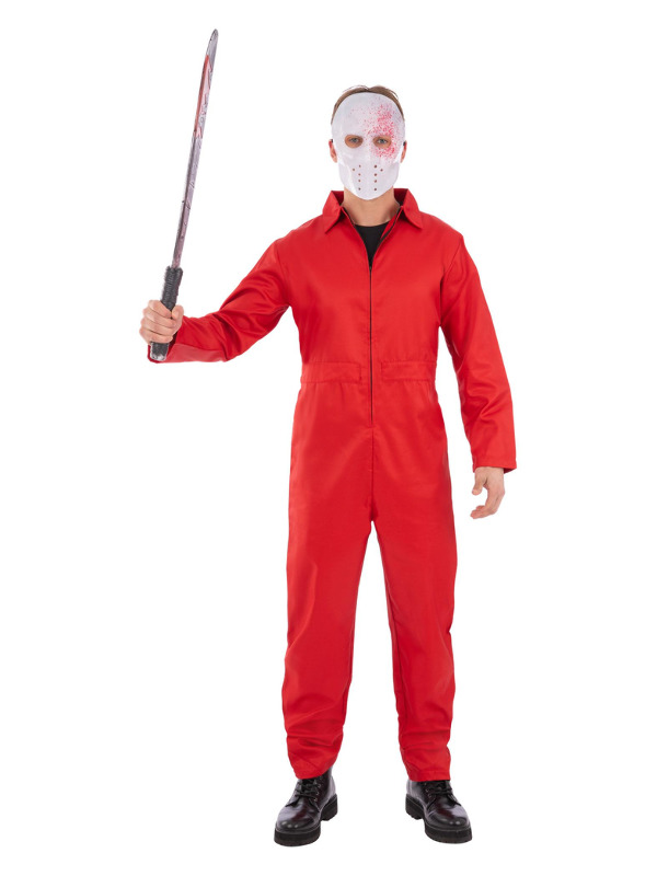 Bank Robber Boiler Suit, Red
