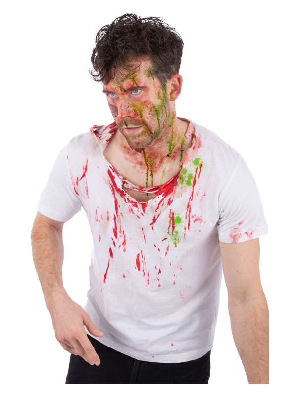 Smiffys Make-Up FX, Green Spray Blood, 28ml