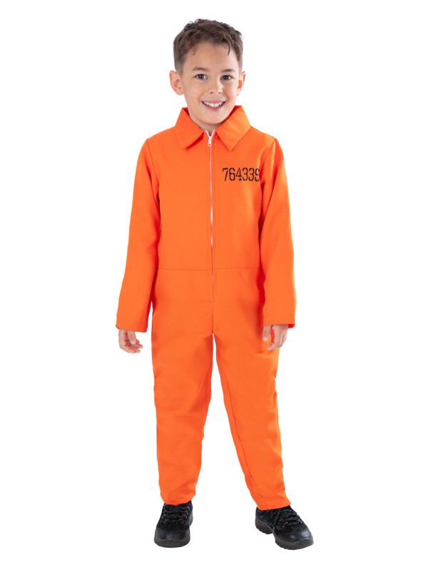 Escaped Prisoner Costume, Orange