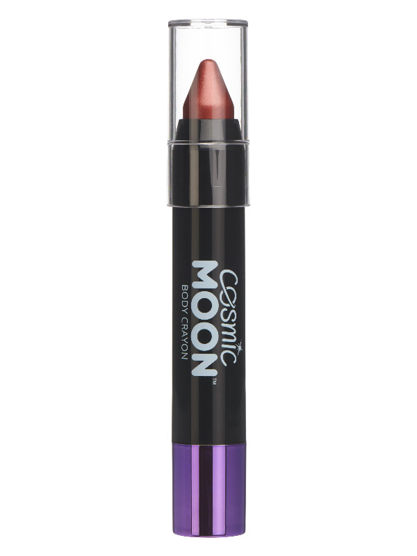 Cosmic Moon Metallic Body Crayons, Red